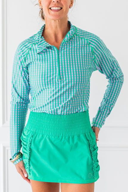 Hamilton Top Print - Palm