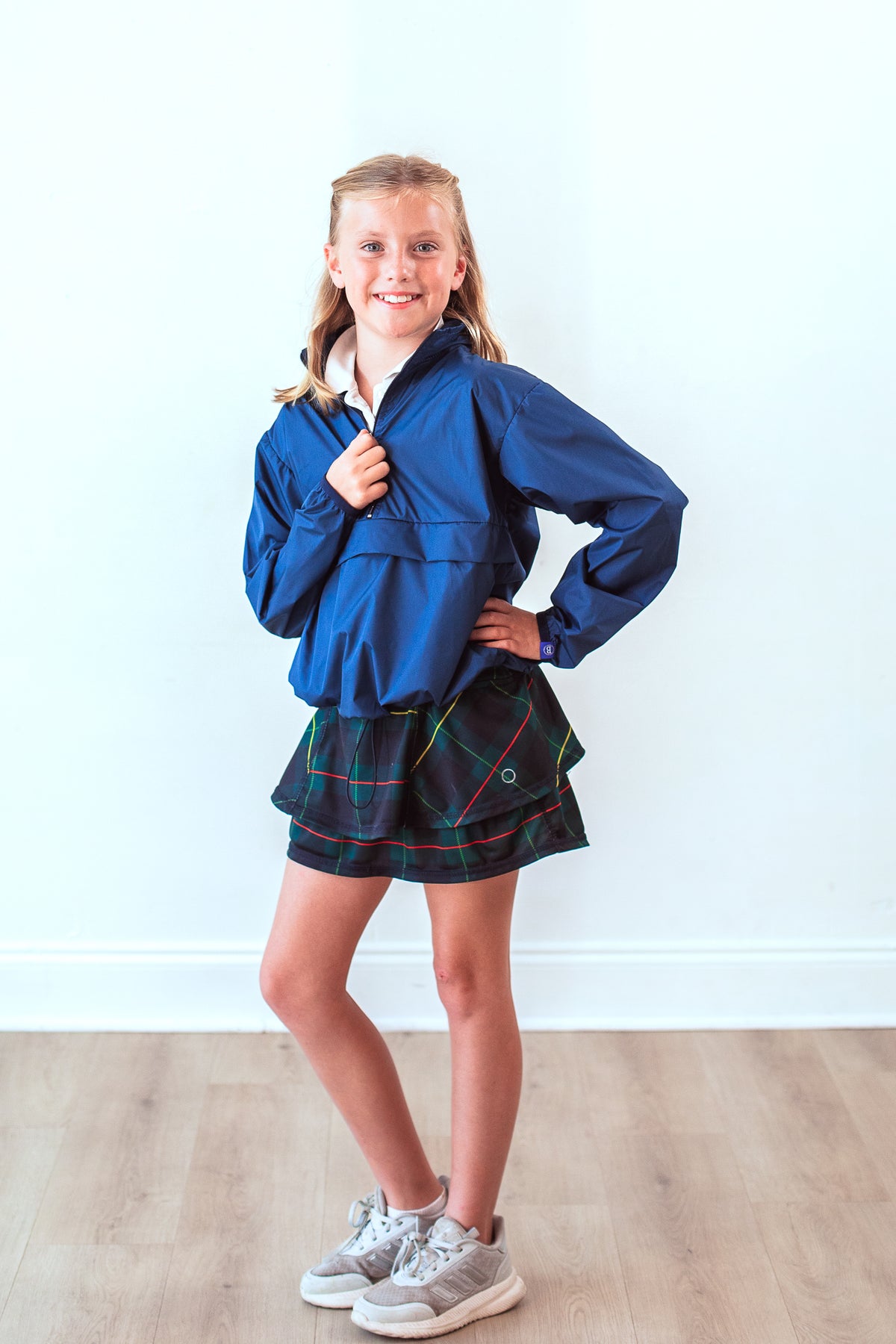 Girls Poncho Jacket Solids