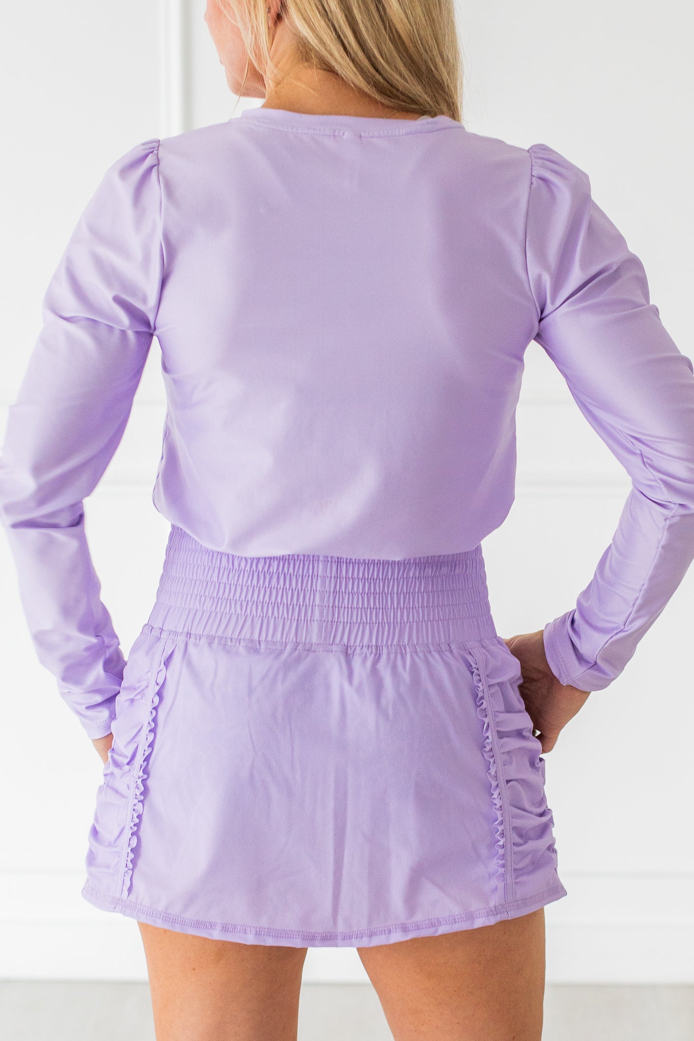LAVENDER women's activewear skirt