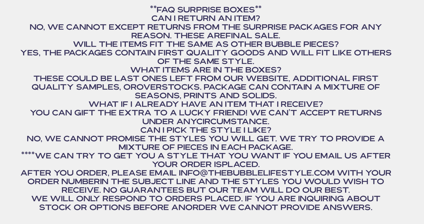 Girls Surprise Box - Skirts