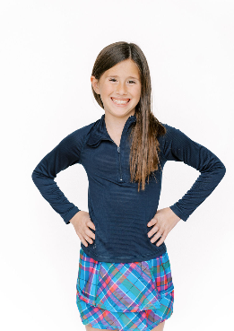 Girls Hamilton Top Navy
