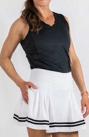 BLACK, women's activewear skirt