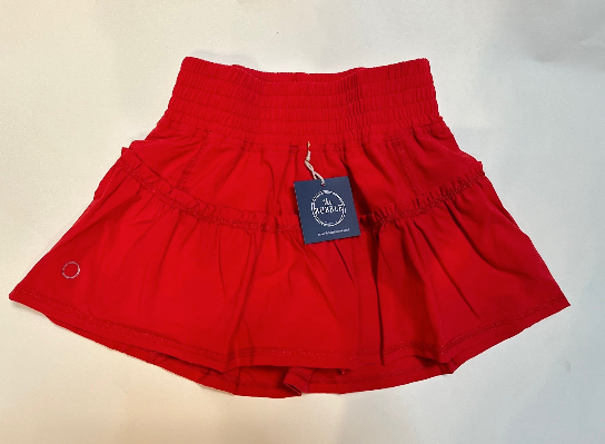 Girls Lawley Skirt Red