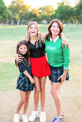 Girls Lawley Skirt Red