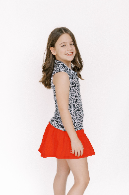 Girls Lawley Skirt Red