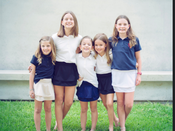 Girls Ruffle Skirt White
