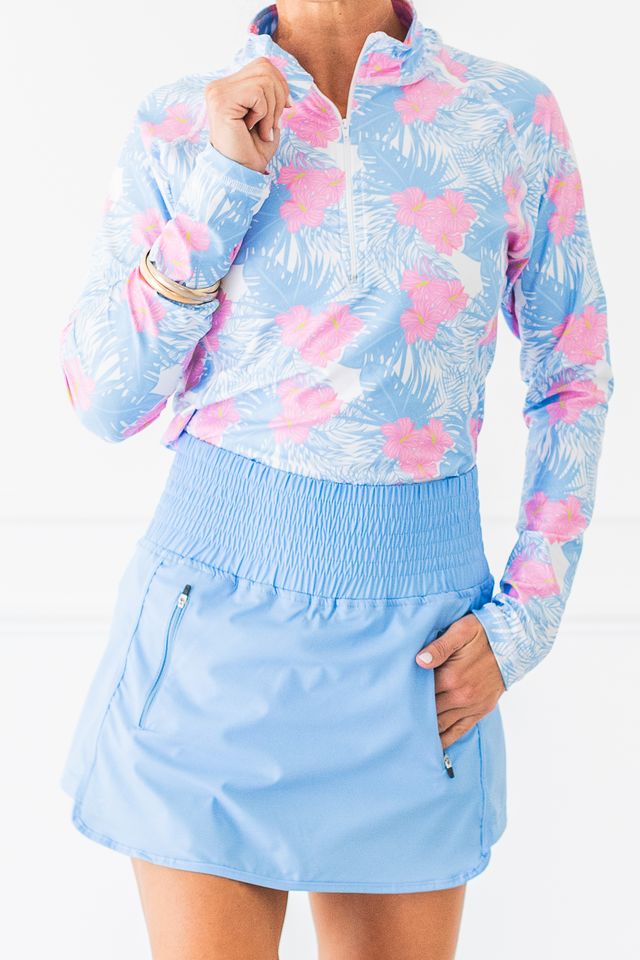 Hamilton Top Print - Tropics