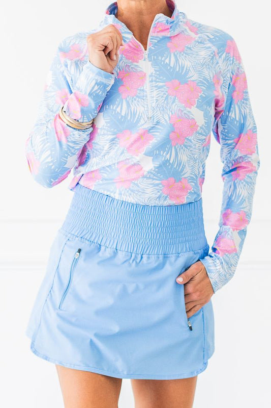Hamilton Top Print - Tropics