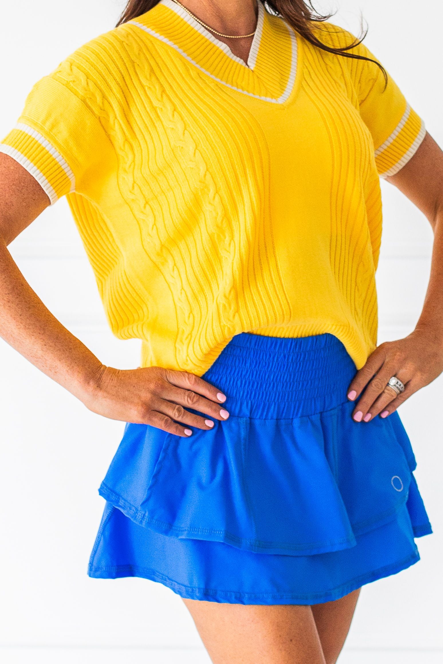 women's activewear skirt, ROYAL BLUE