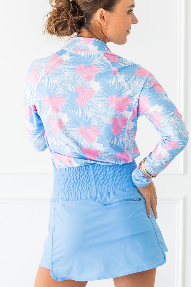 Hamilton Top Print - Tropics