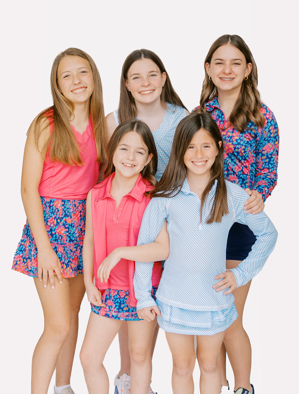 Girls Emily Top Summer Pink