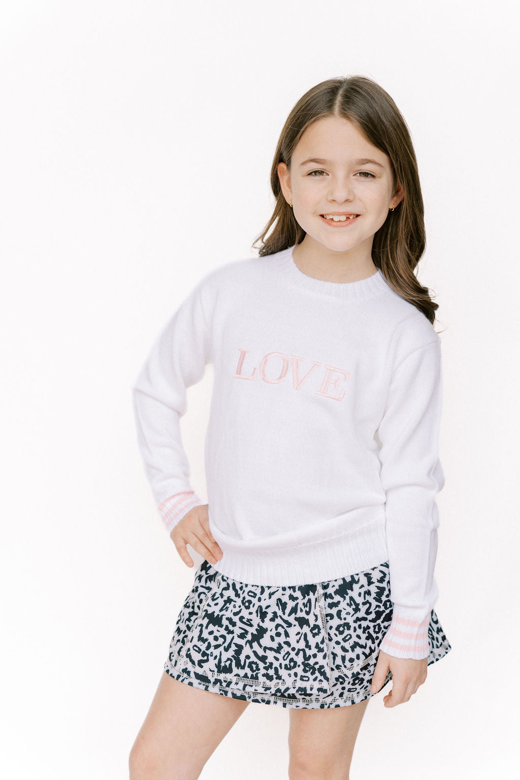 Girls Sweaters LOVE – TheBubble, LLC.