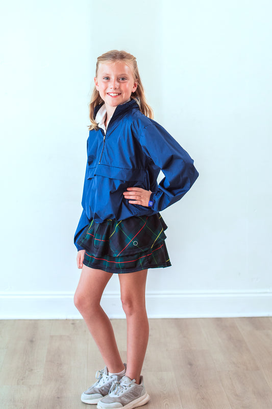 Girls Poncho Jacket Solids