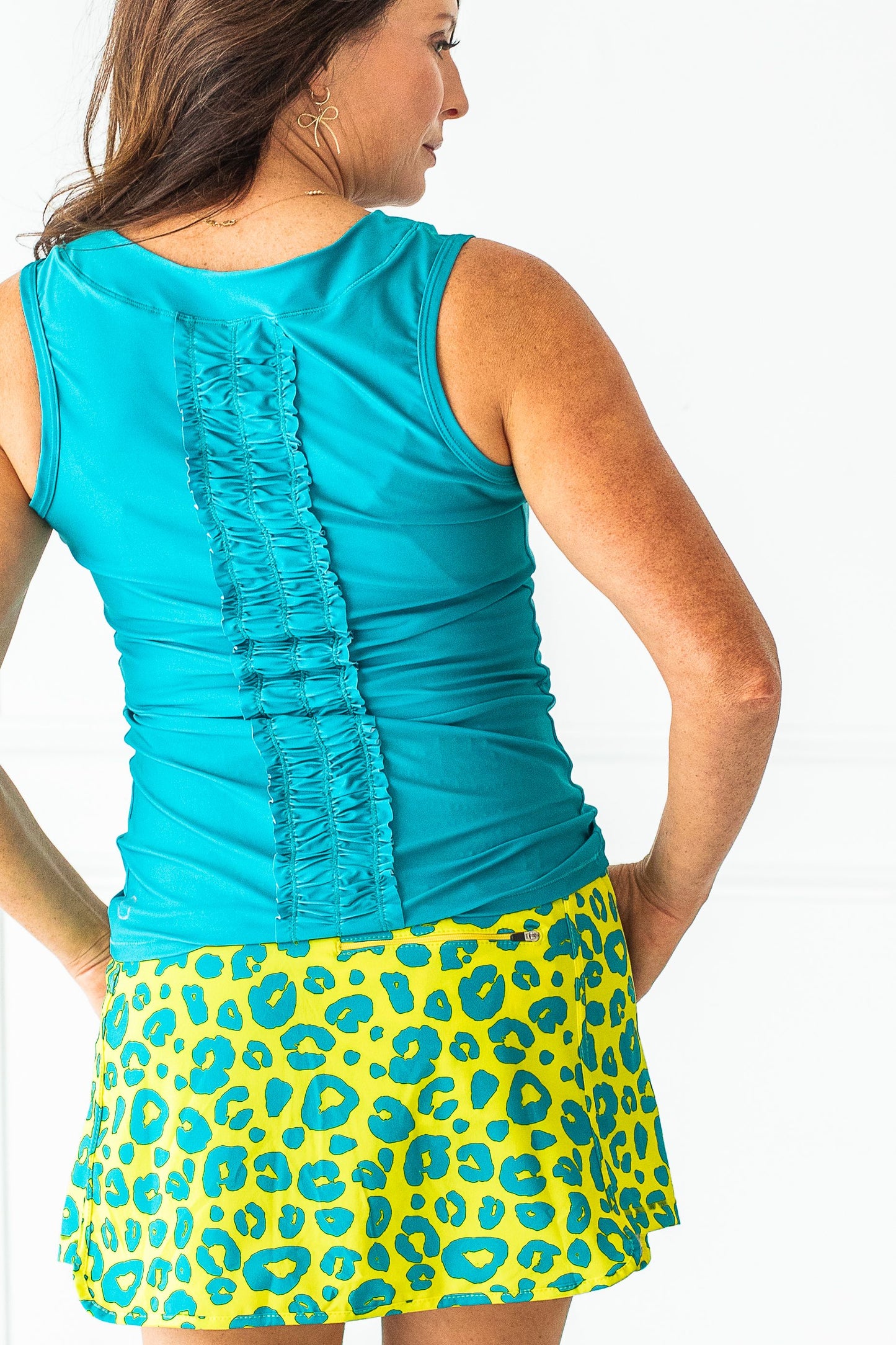 Prince Skirt Print Tall - On The Green