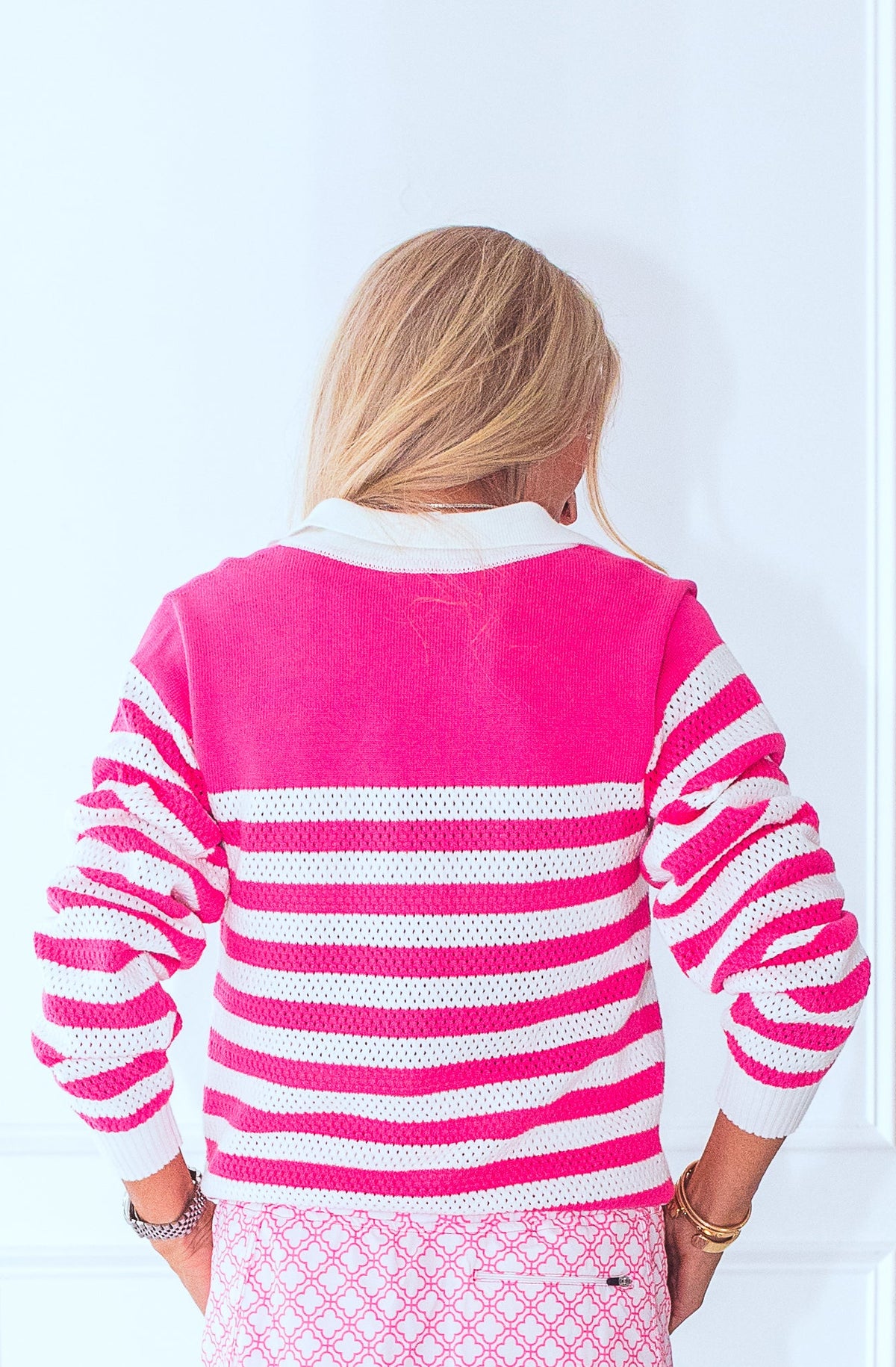 LATTICE, PINK 26 WHITE