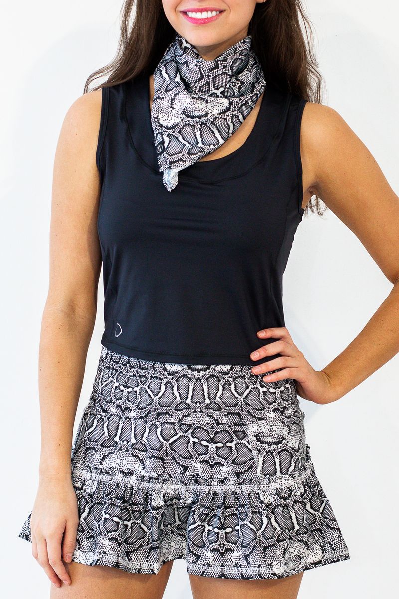 black women's activewear top