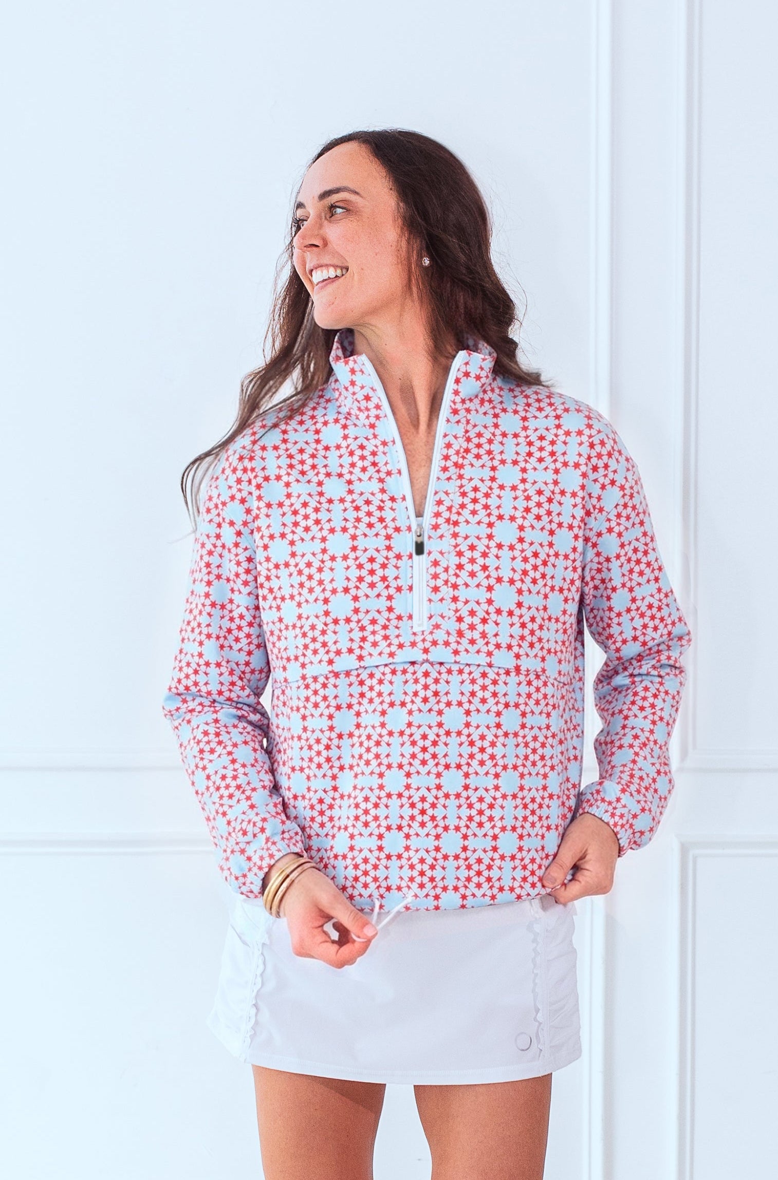 Poncho Jacket Print - Liberty