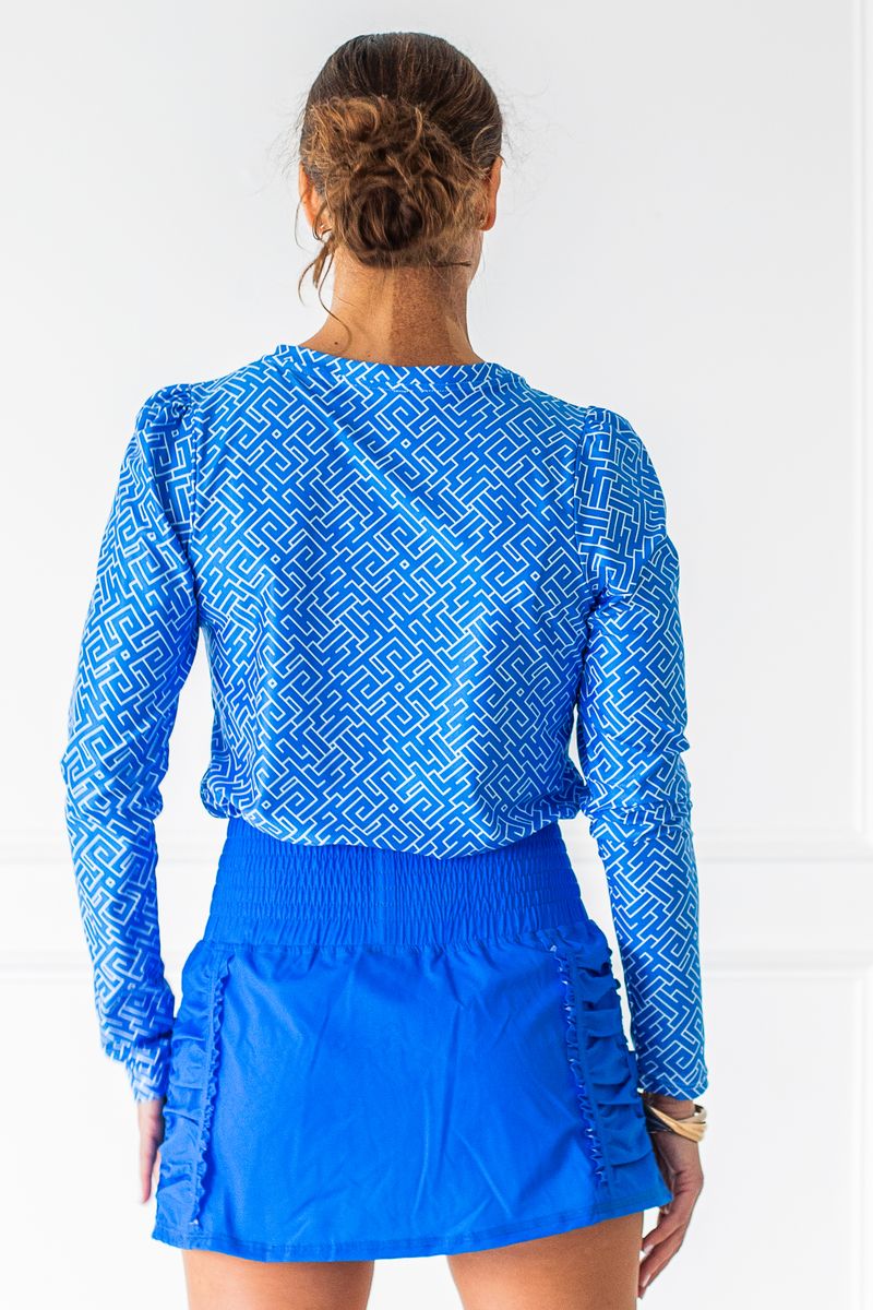 ROYAL BLUE  women's activewear skirt