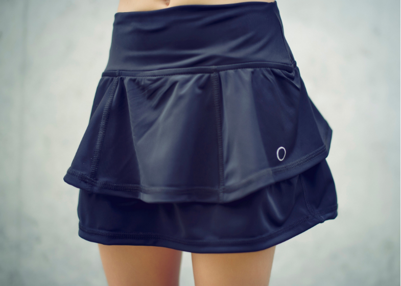 Girls Ruffle Skirt Solids