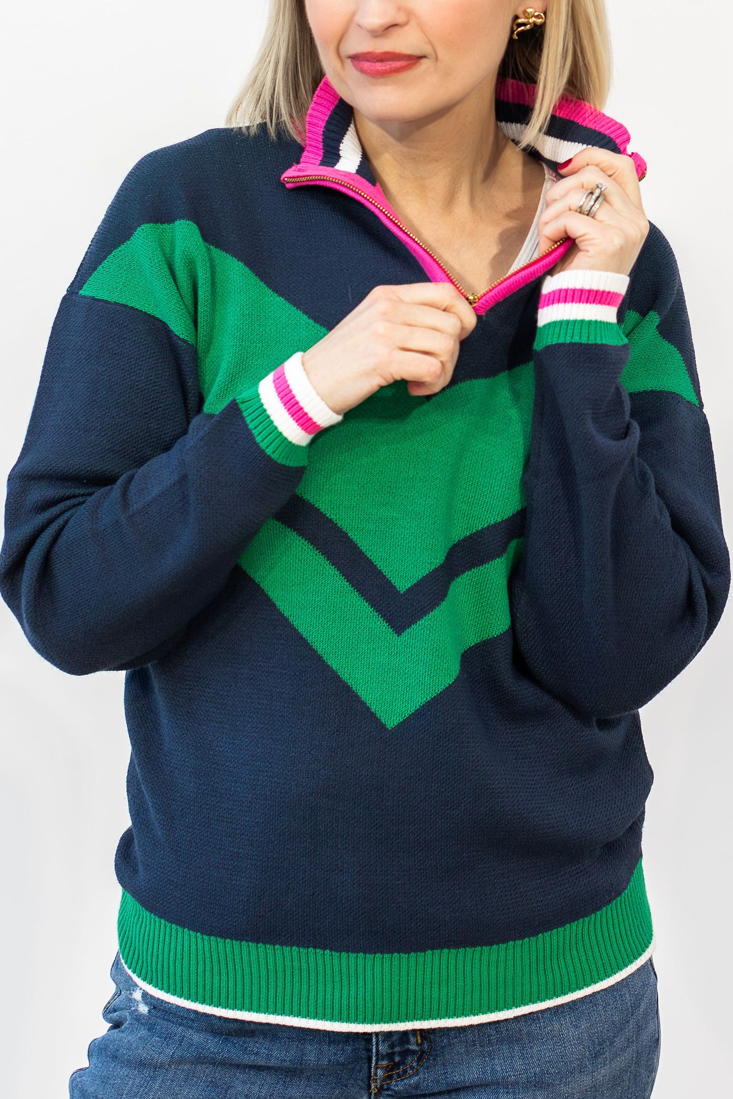 Rebekah Half-Zip Sweater