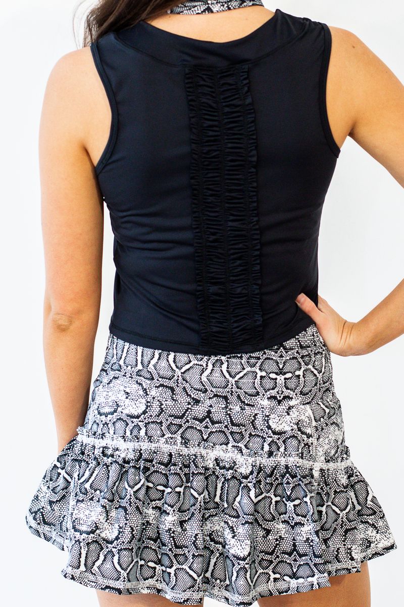 black women's activewear top