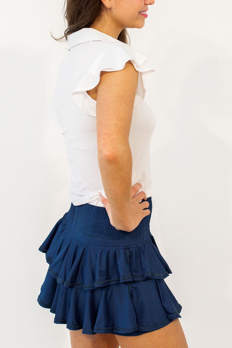 navy women's activewear skirt