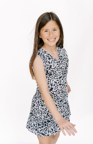 Girls Emily Top Print - Classics