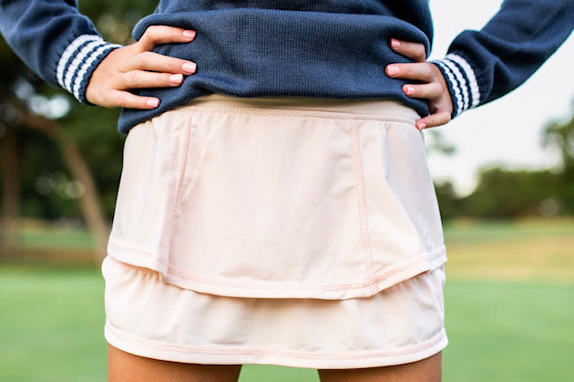 Girls Ruffle Skirt Solid - Immediates