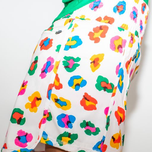 Fairway Skirt Print - On The Green